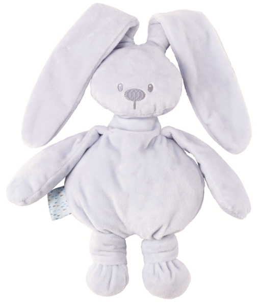 Nattou Peluche Lapin Bleu Ciel Lapidou